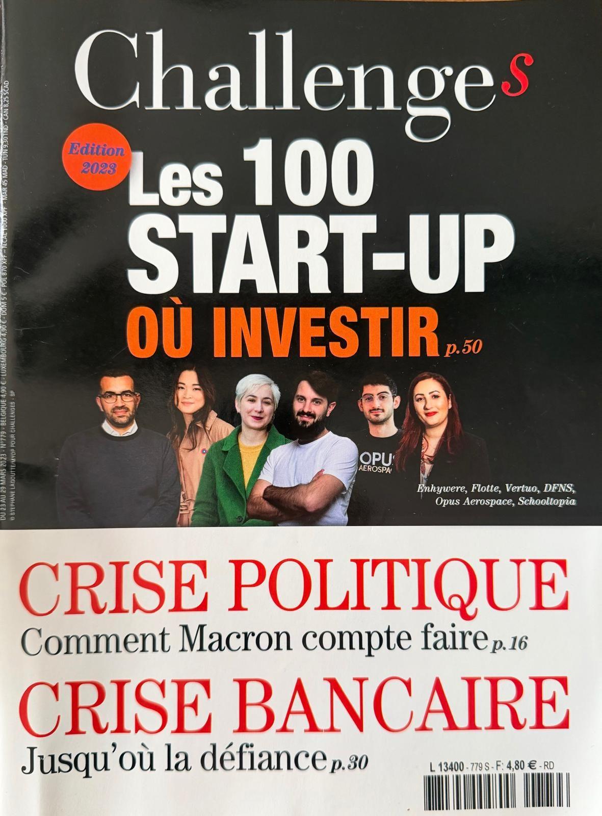 Couverture Challenges — Édition 2023
